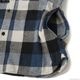 BLUCO BUFFALO CHECK FLANNEL SHIRT (NAVY) [155-11-048]