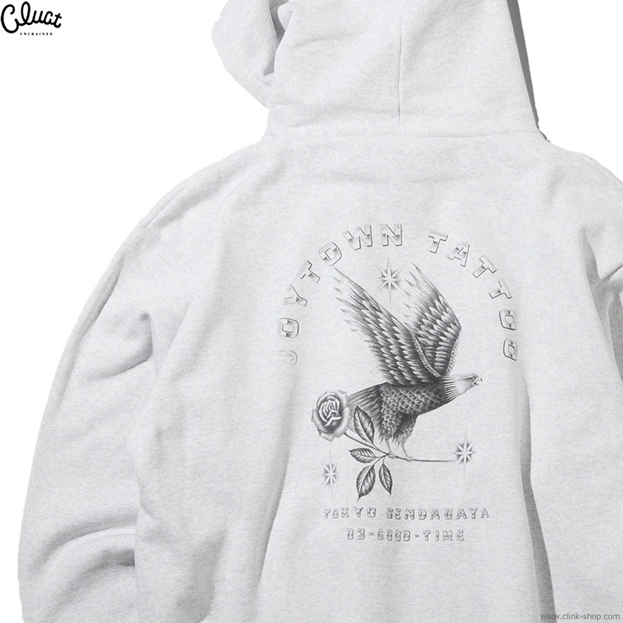 CLUCT JOYTOWN [HOODIE] (ASH) #05129