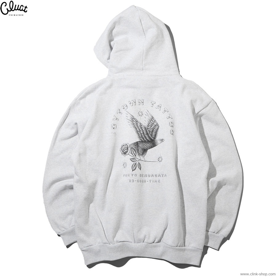 CLUCT JOYTOWN [HOODIE] (ASH) #05129
