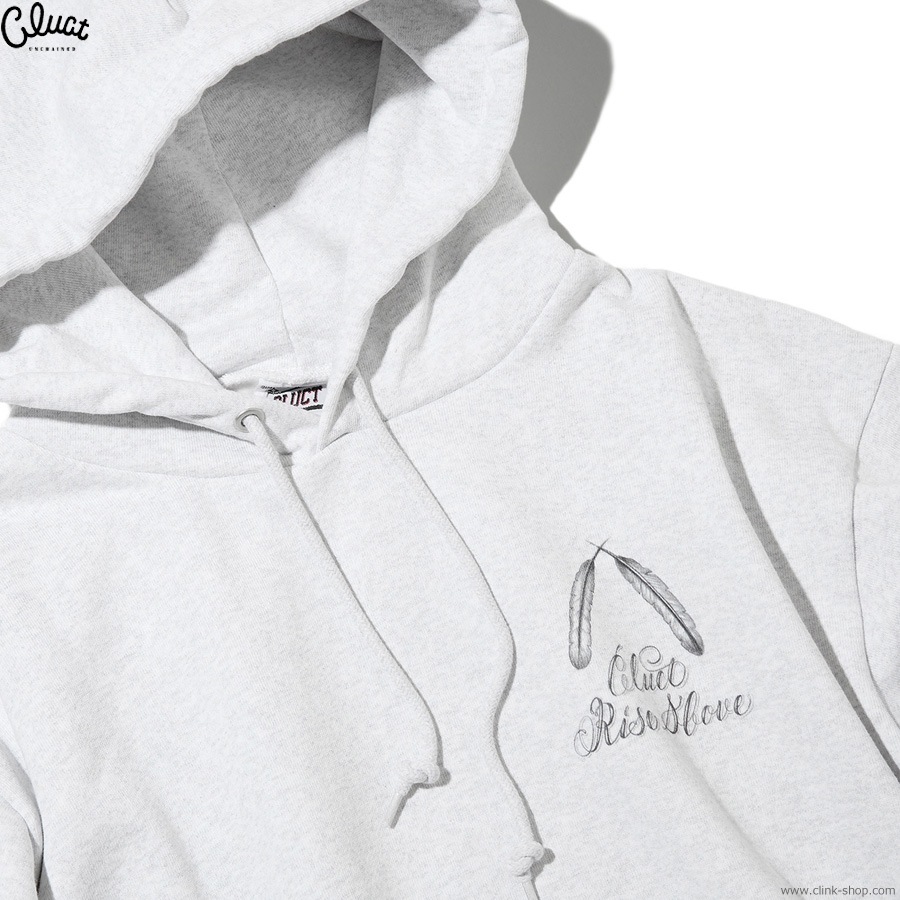 CLUCT JOYTOWN [HOODIE] (ASH) #05129
