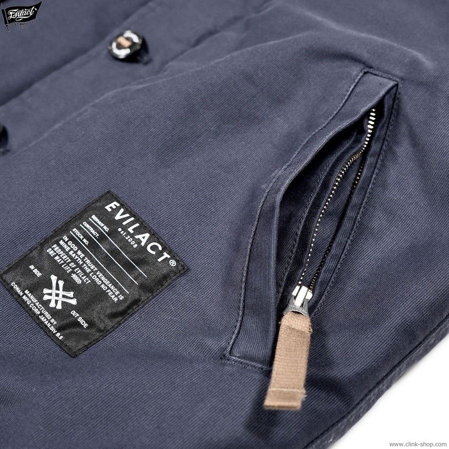EVILACT MC DECK JKT (NAVY) [EA25-ACT2-J06]