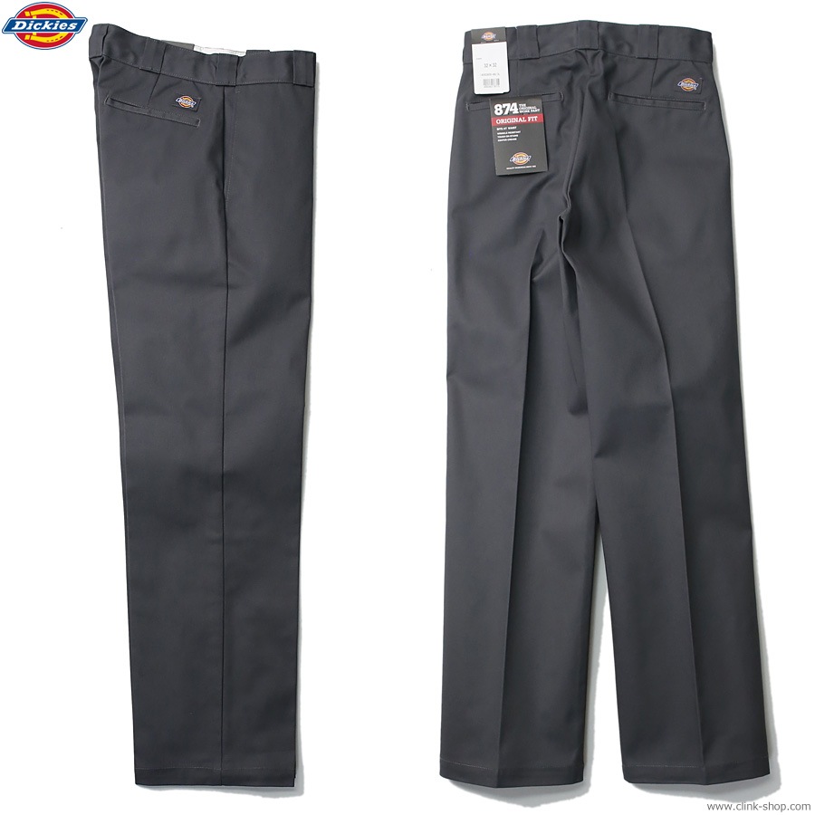CLINK｜Dickies ORIGINAL 874 WORK PANTS (CHARCOAL)｜東京