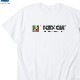 RADIALL DREAD COIL - CREW NECK T-SHIRT S/S (WHITE) [RAD-23SS-TEE001]