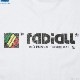 RADIALL DREAD COIL - CREW NECK T-SHIRT S/S (WHITE) [RAD-23SS-TEE001]