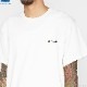 RADIALL DREAD COIL - CREW NECK T-SHIRT S/S (WHITE) [RAD-23SS-TEE001]