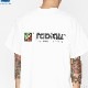 RADIALL DREAD COIL - CREW NECK T-SHIRT S/S (WHITE) [RAD-23SS-TEE001]
