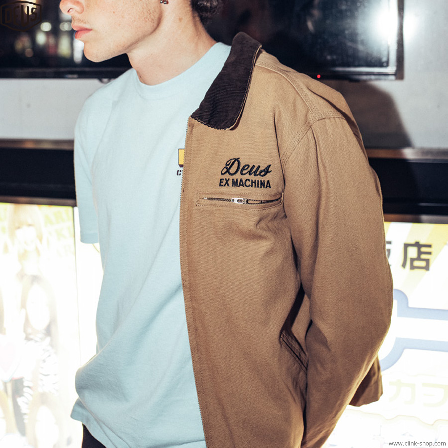 キングデウスエクスマキナAddress Workwear Jacket ADDRESS WORKWEAR JACKET – Deus Ex Machina/デウスエクスマキナ
