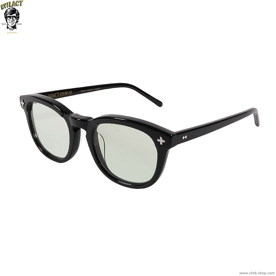 CLINK｜EVILACT EYEWEAR YALE II - BLACK/COLOR PHOTOCHROMIC GREEN
