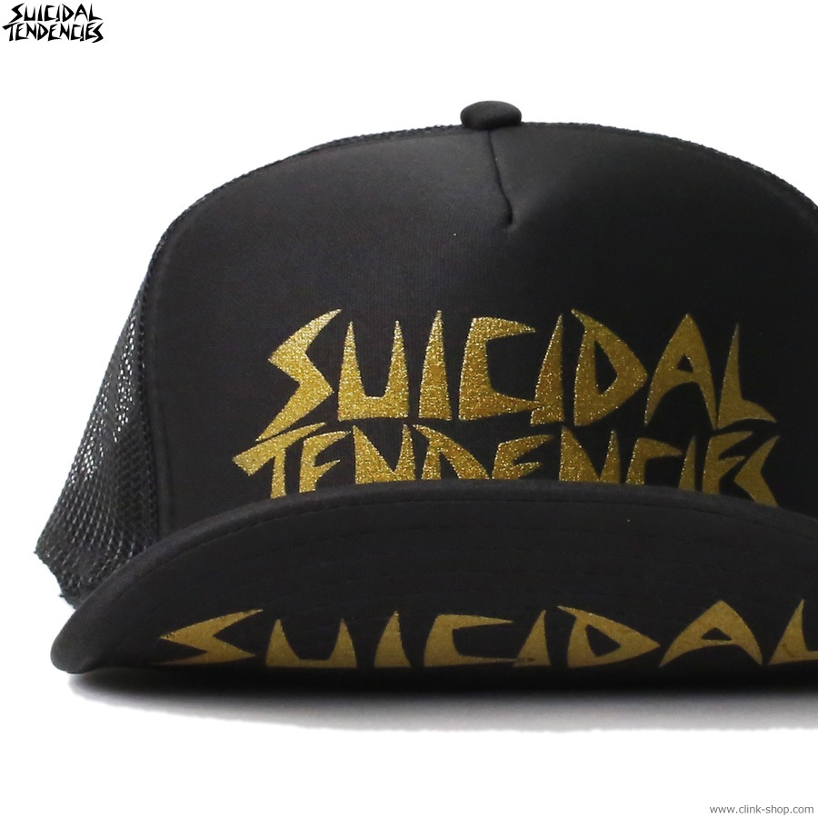 SUICIDAL TENDENCIES OG FLIP UP HAT - GOLD