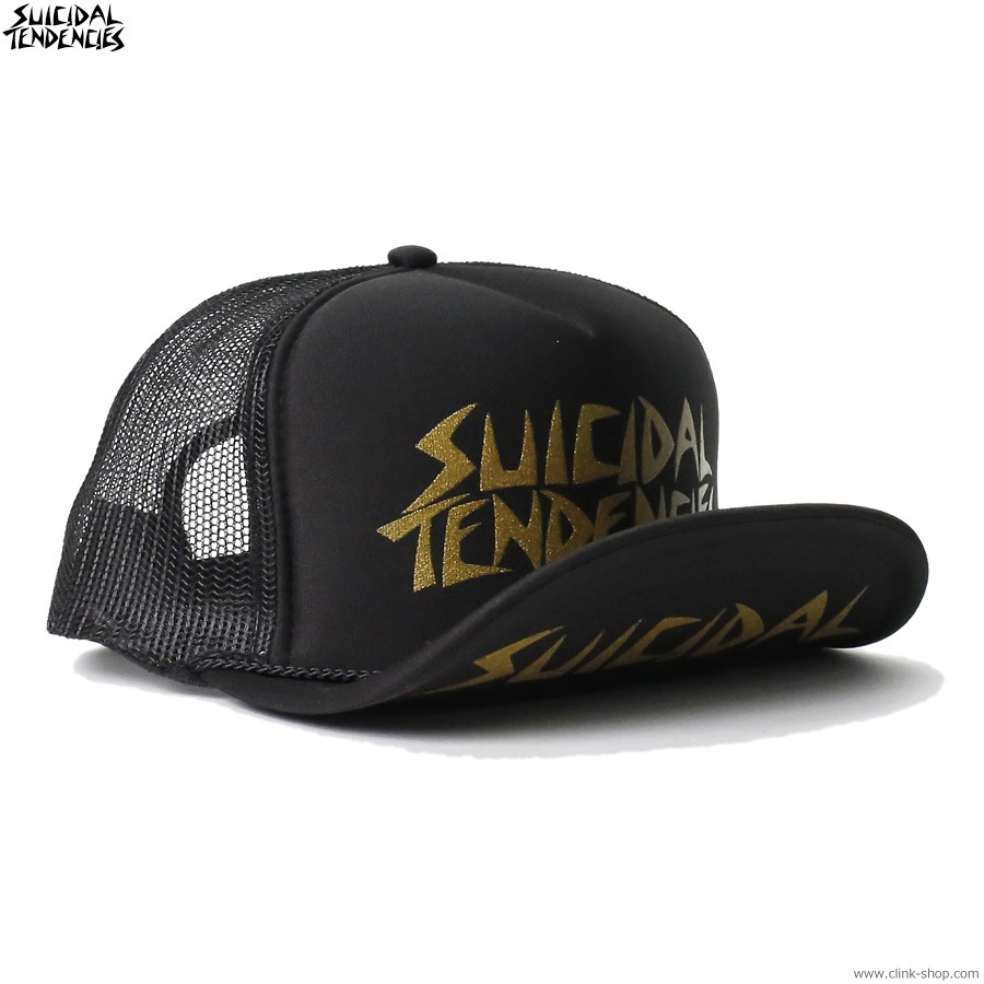 SUICIDAL TENDENCIES OG FLIP UP HAT - GOLD