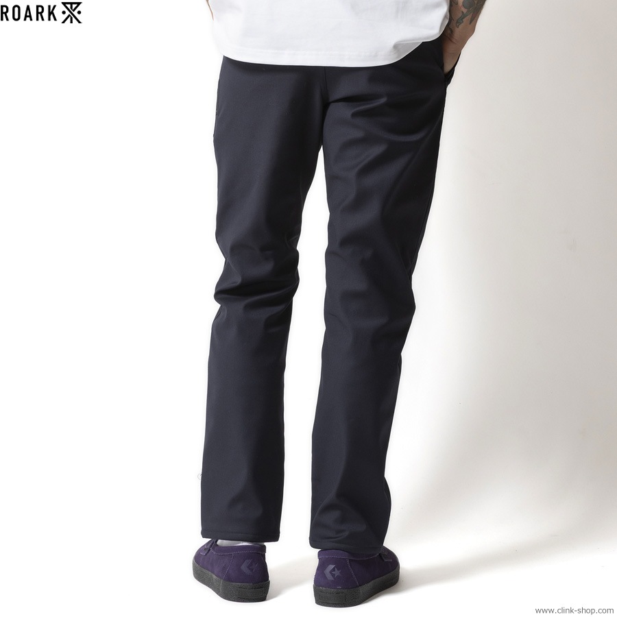 ROARK TRAVELPANT RAYON SAUGE w/FLEECE - NARROW (DARK NAVY)