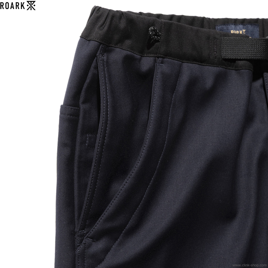 ROARK TRAVELPANT RAYON SAUGE w/FLEECE - NARROW (DARK NAVY)