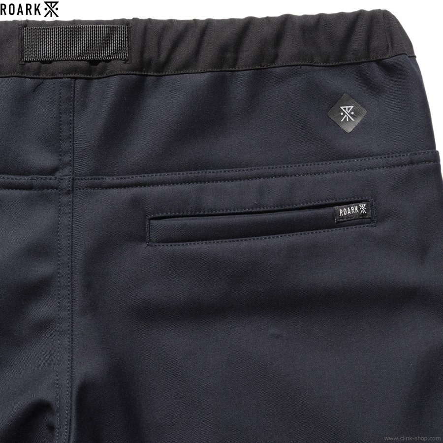 ROARK TRAVELPANT RAYON SAUGE w/FLEECE - NARROW (DARK NAVY)