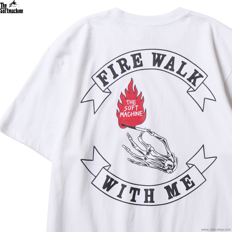 SOFTMACHINE FIRE WALK-T (WHITE)