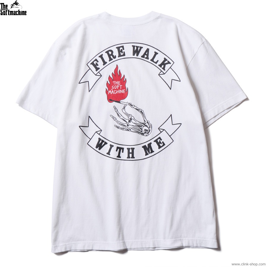 SOFTMACHINE FIRE WALK-T (WHITE)