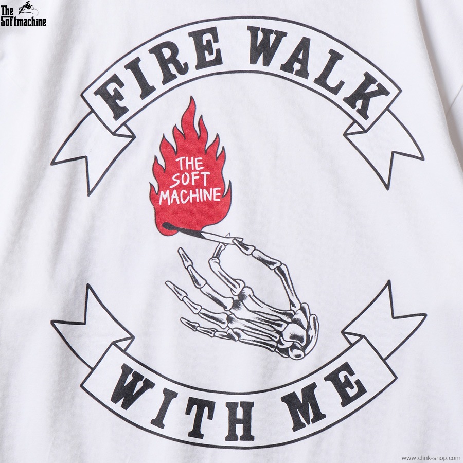 SOFTMACHINE FIRE WALK-T (WHITE)