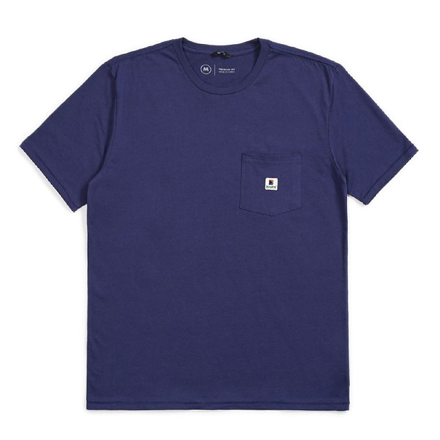 BRIXTON STOWELL S/S POCKET (PATRIOT BLUE)