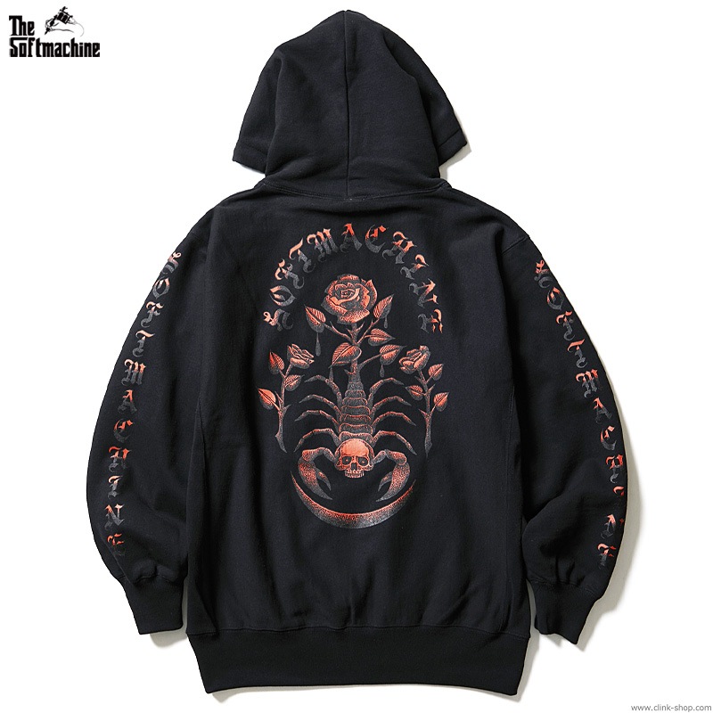 SOFTMACHINE POISON HOODED (BLACK)