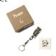 PEANUTS & CO. HORSE CLIP TYPE KEYCHAIN (BRASS)