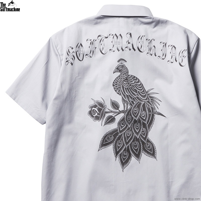 SOFTMACHINE FEATHERS SHIRTS S/S (GRAY)