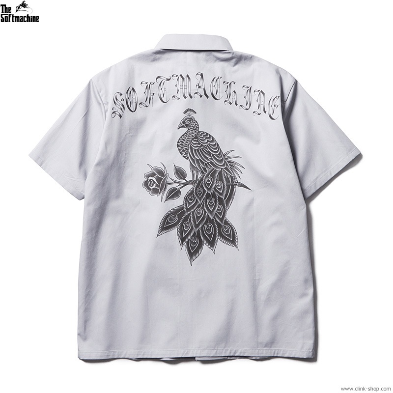 SALE 10OFF SOFTMACHINE FEATHERS SHIRTS S/S (GRAY)