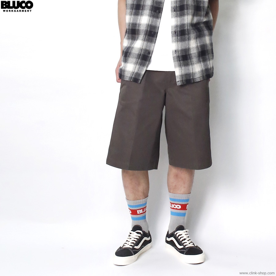 BLUCO WIDE HALF PANTS (GRAY) [1023-3A01]