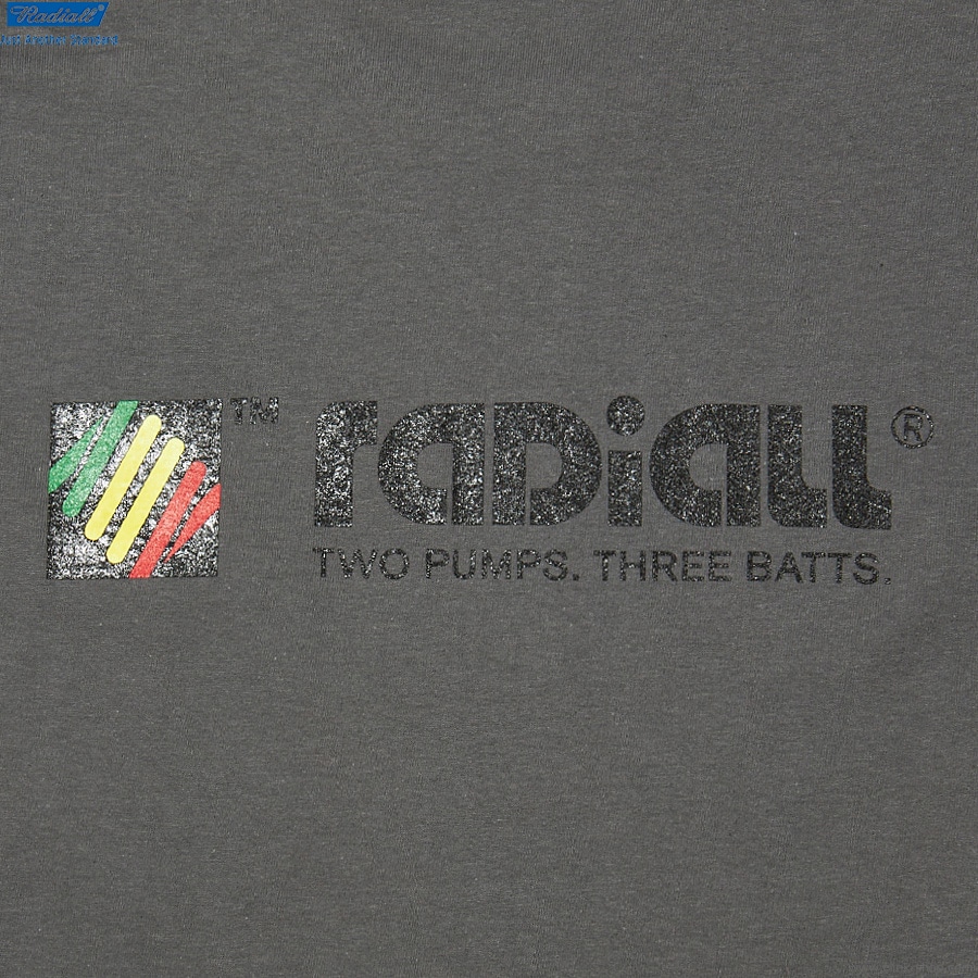 RADIALL DREAD COIL - CREW NECK T-SHIRT S/S (INK BLACK) [RAD-23SS-TEE001]