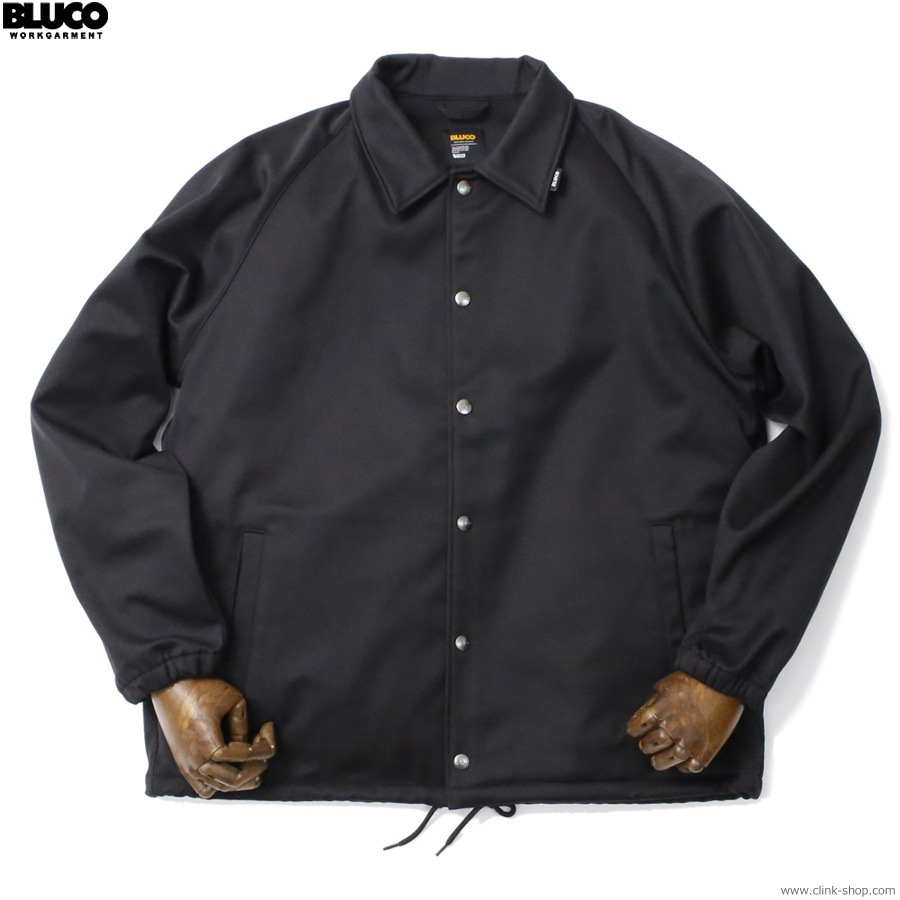 SALE 20��OFF BLUCO STRETCH WARM COACH JACKET (BLACK) [157-31-042]