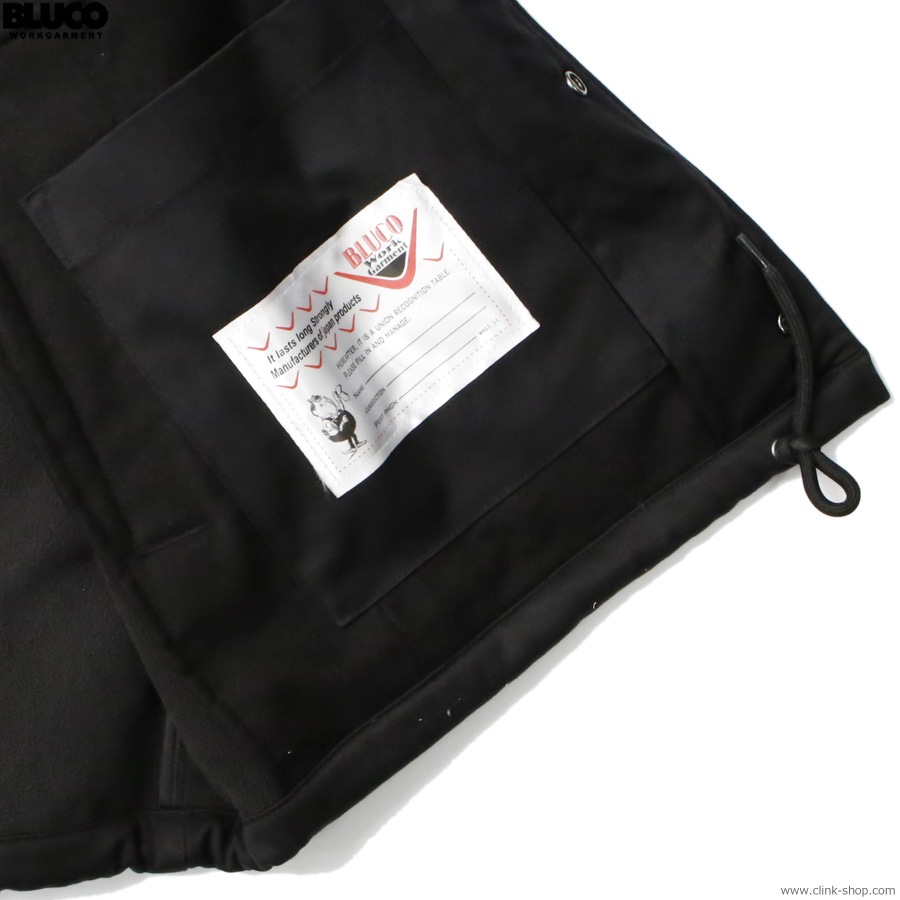 SALE 20��OFF BLUCO STRETCH WARM COACH JACKET (BLACK) [157-31-042]