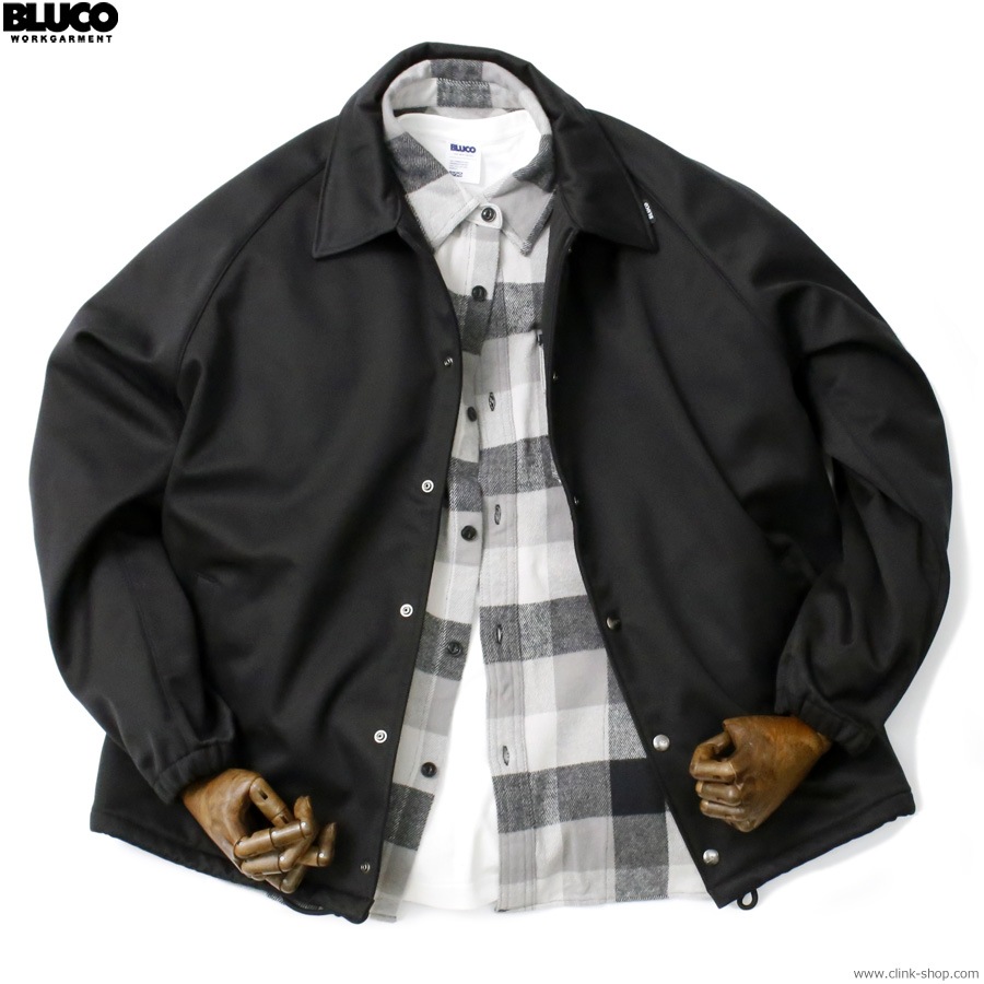 CLINK｜SALE 20％OFF BLUCO STRETCH WARM COACH JACKET (BLACK) [157