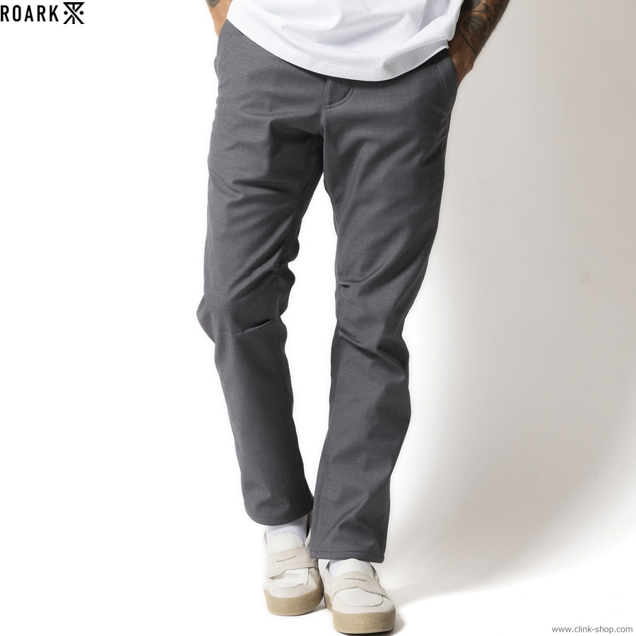 ROARK TRAVELPANT RAYON SAUGE w/FLEECE - NARROW (GREY)