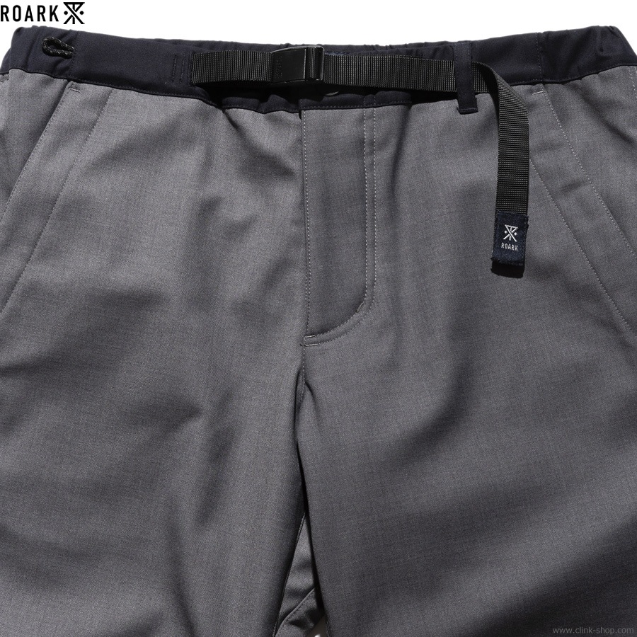 ROARK TRAVELPANT RAYON SAUGE w/FLEECE - NARROW (GREY)