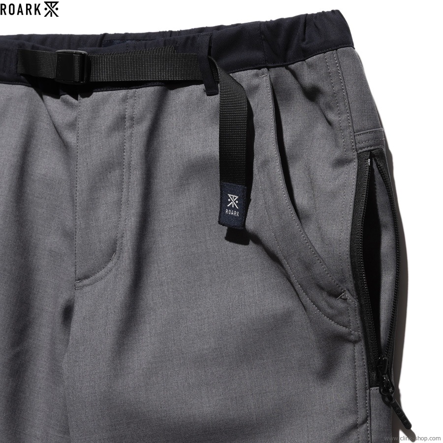 ROARK TRAVELPANT RAYON SAUGE w/FLEECE - NARROW (GREY)