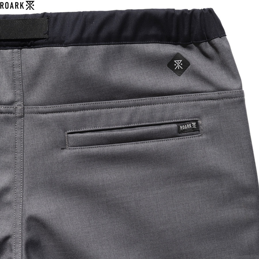 ROARK TRAVELPANT RAYON SAUGE w/FLEECE - NARROW (GREY)