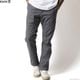 ROARK TRAVELPANT RAYON SAUGE w/FLEECE - NARROW (GREY)
