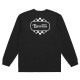 BRIXTON BELLFAST L/S STANDARD TEE (BLACK)