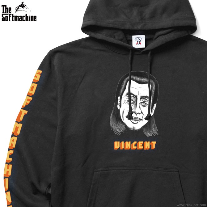 SOFTMACHINE VINCENT HOODED (BLACK)