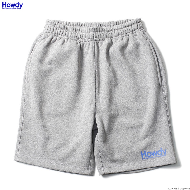 Howdy Mini Logo Shorts (GRAY) [HWD2001-SW01]