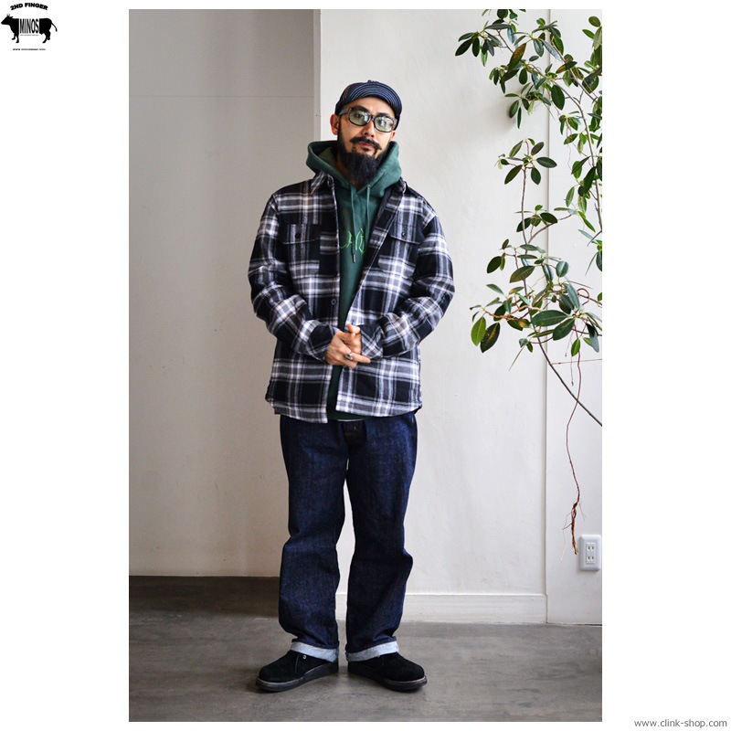 MINOS SF PLAID FLANNEL JACKET [MNY21-JK01]