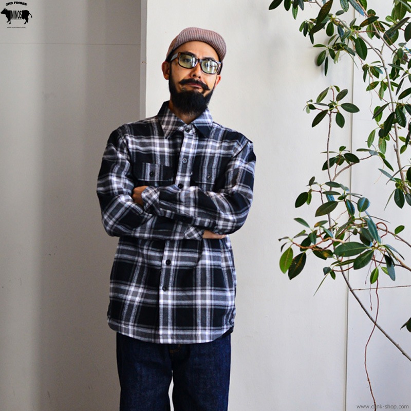MINOS SF PLAID FLANNEL JACKET [MNY21-JK01]