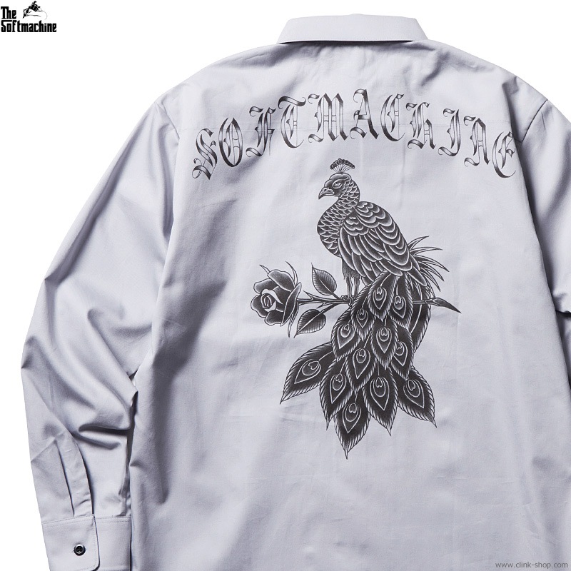 SOFTMACHINE FEATHERS SHIRTS L/S (GRAY)