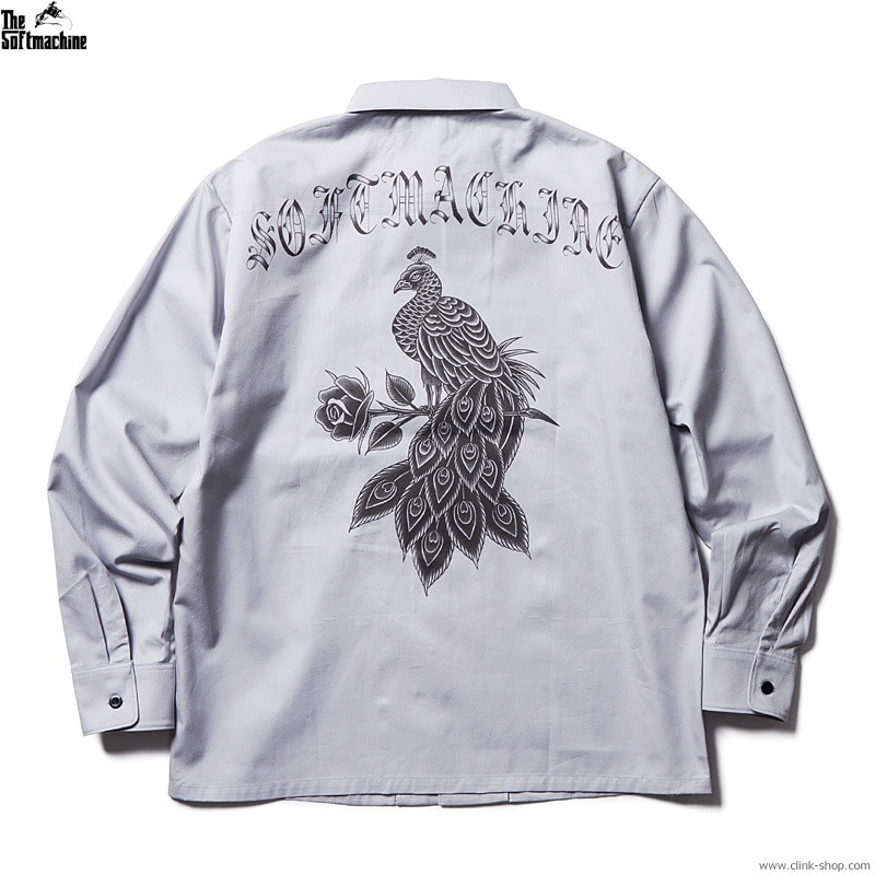 SOFTMACHINE FEATHERS SHIRTS L/S (GRAY)