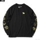 BLUCO PRINT L/S TEE - Old Logo - (BLACK) [141-12-002]