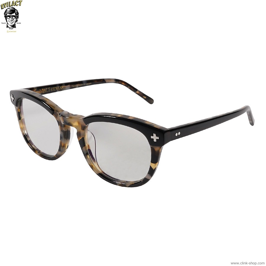 EVILACT EYEWEAR YALE II - BLACK��HAVANA/PHOTOCHROMIC SMOKE LENS [EAE24-02-05]