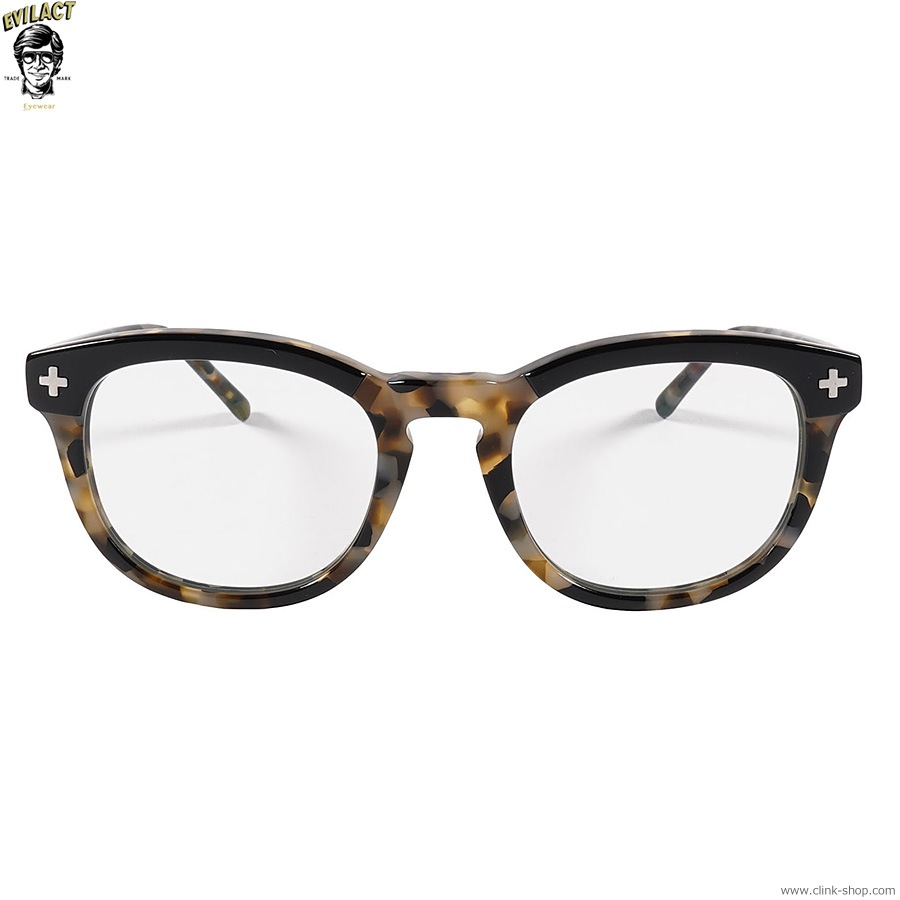 EVILACT EYEWEAR YALE II - BLACK��HAVANA/PHOTOCHROMIC SMOKE LENS [EAE24-02-05]