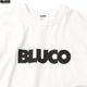 SALE 20��OFF BLUCO PRINT TEE -Logo- (WHITE-BLACK) [153-22-006]