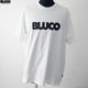SALE 20��OFF BLUCO PRINT TEE -Logo- (WHITE-BLACK) [153-22-006]