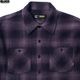 BLUCO OMBRE CHECK FLANNEL SHIRT (PURPLE) [155-11-047]