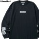 LIBERAIDERS LOGO L/S TEE (BLACK) #77501