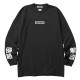 LIBERAIDERS LOGO L/S TEE (BLACK) #77501
